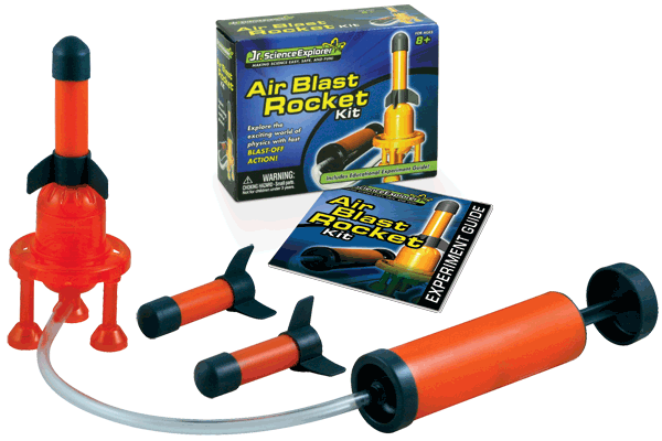 Jr. Science Explorer - Air Blast Rocket Kit - Click Image to Close