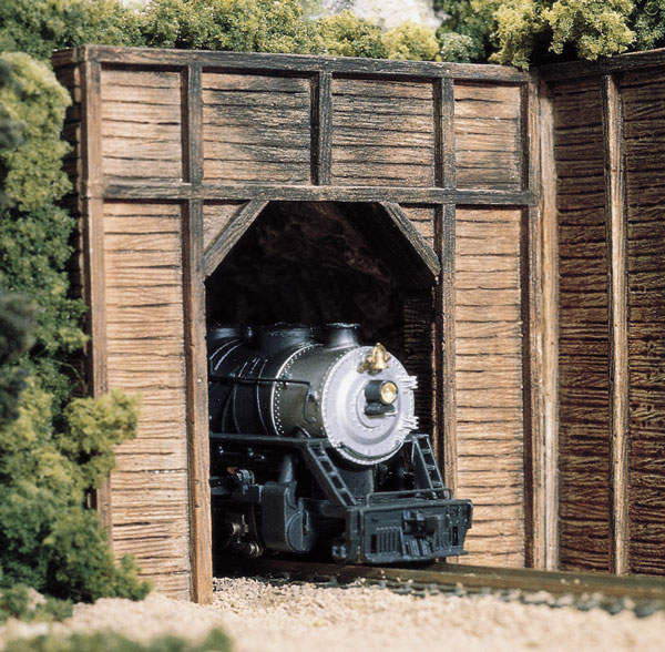 Timber Single Portal - N Scale