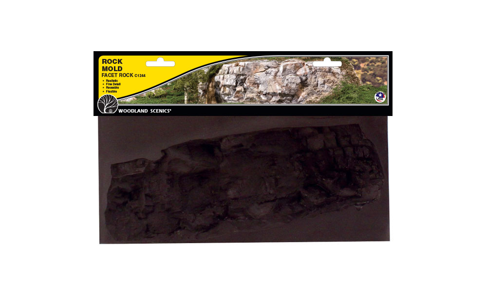 Facet Rock Mold - Click Image to Close