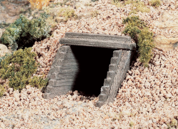 Timber Culvert - HO Scale - Click Image to Close