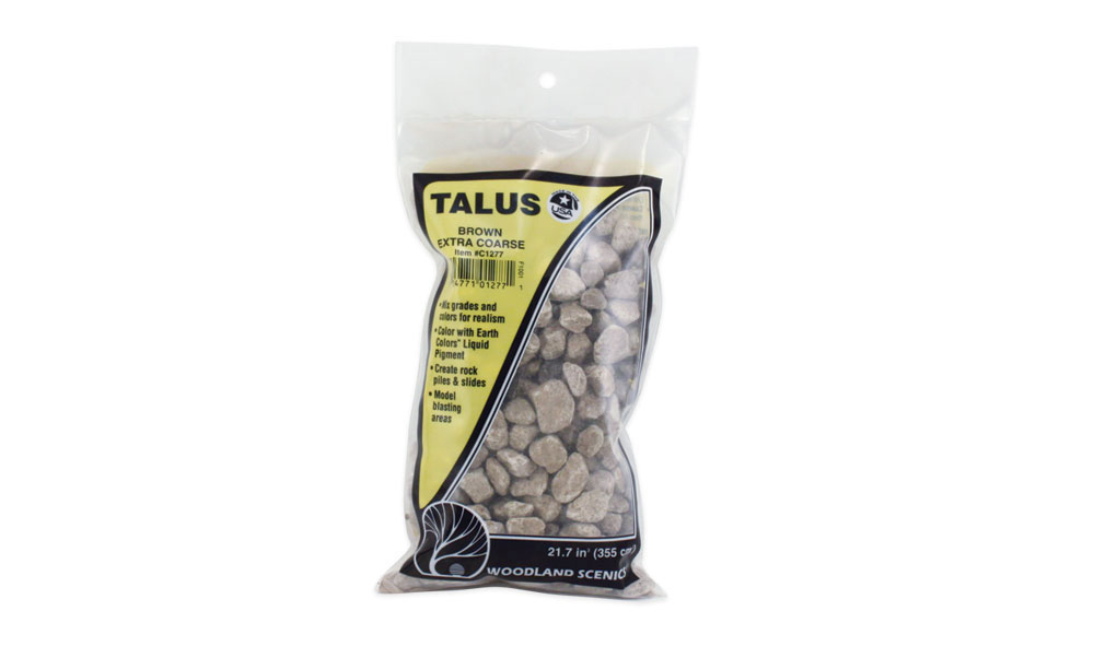 Extra Coarse Brown Talus - Click Image to Close
