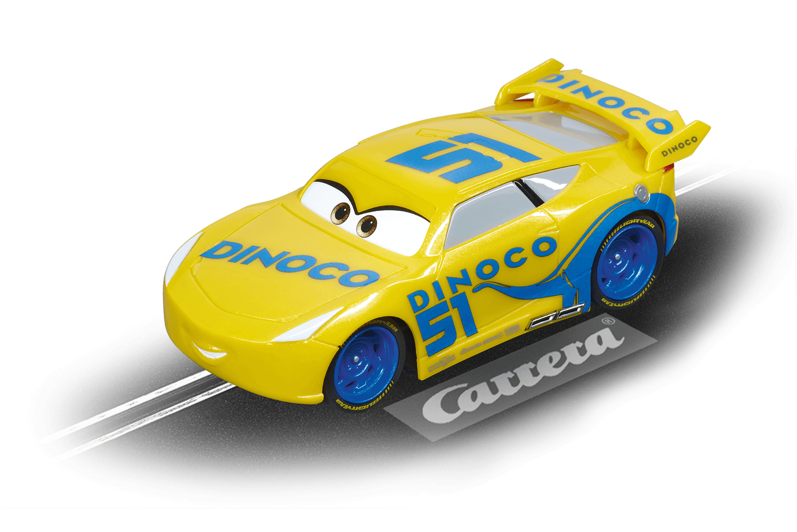 No.64083 Disney Pixar Cars - Dinoco Cruz GO!!! 1/43 - Click Image to Close