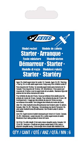 No.2302 Model Rocket Starters - Click Image to Close