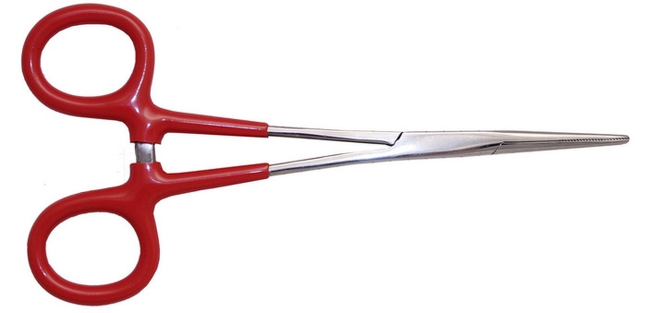 Straight Nose Hemostat 5" Soft Grip