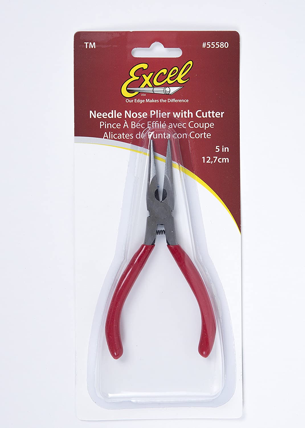 Needle Nose Plier with Cutter - Click Image to Close