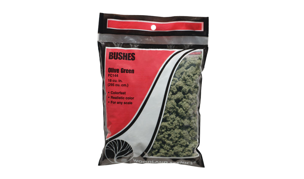 Bushes Olive Green Bag - Click Image to Close
