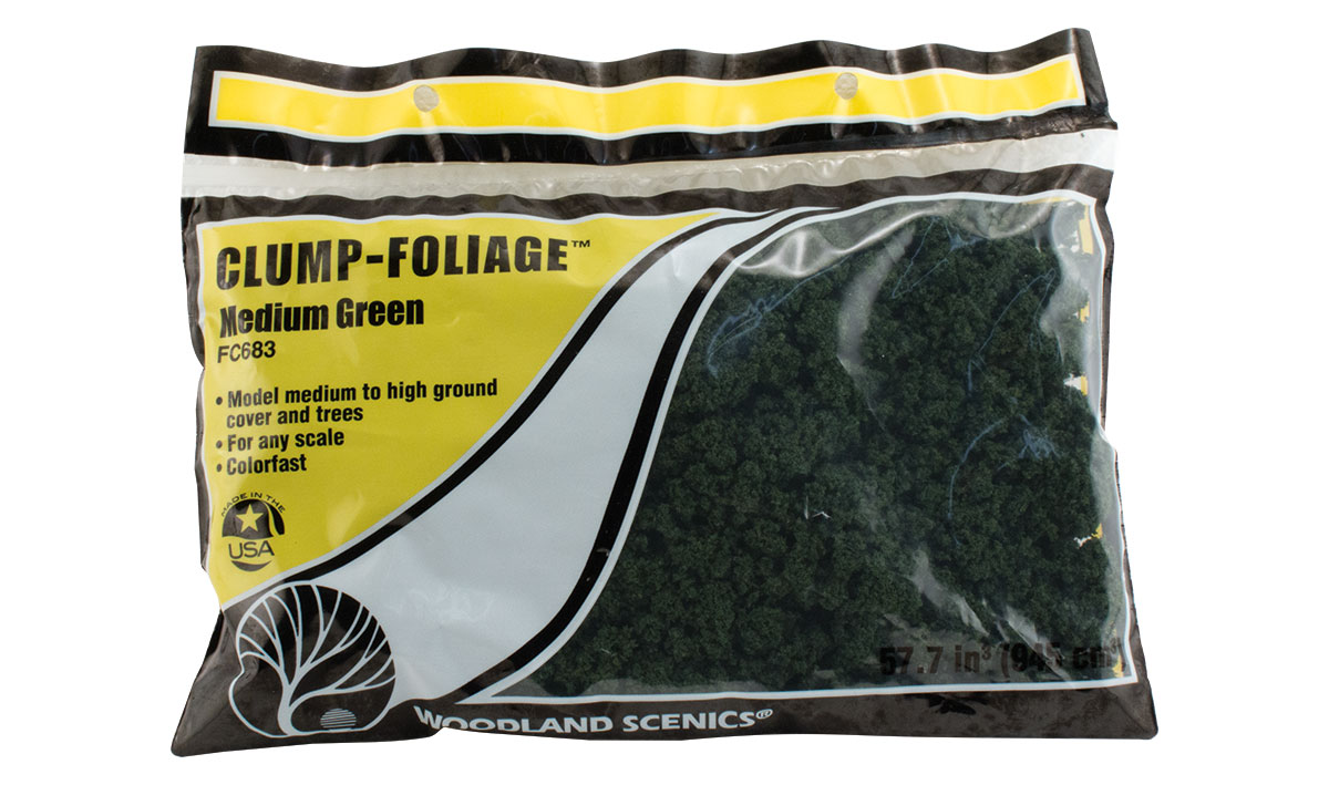 Clump-Foliage™ Medium Green Small Bag