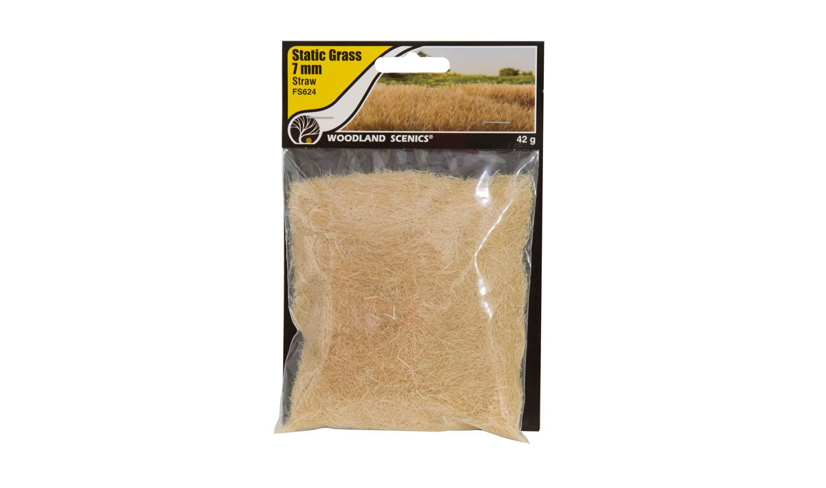 Static Grass Straw 7mm (FS624) - Click Image to Close