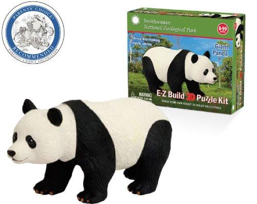 Smithsonian E-Z Build Puzzle - Giant Panda - Click Image to Close
