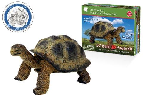 Smithsonian E-Z Build Puzzle - Giant Tortoise - Click Image to Close