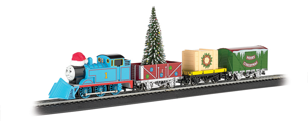 Thomas' Christmas Express - HO Scale Set - Click Image to Close