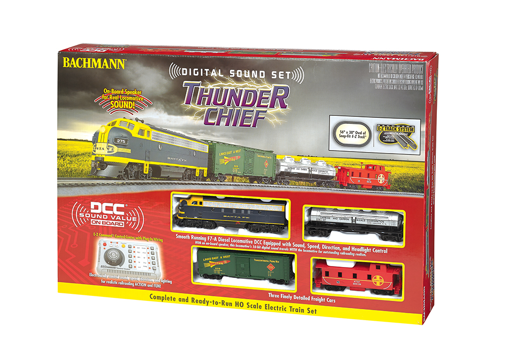 Thunder Chief with Digital Sound (HO Scale) - Click Image to Close