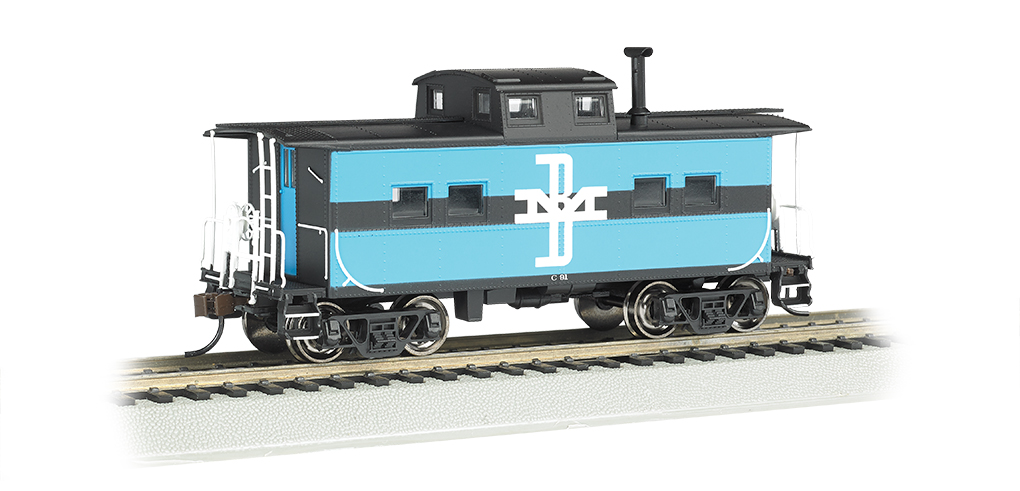 Boston & Maine - NE Steel Caboose (HO Scale) - Click Image to Close