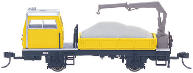 Ballast Vehicle With Crane (HO Scale)
