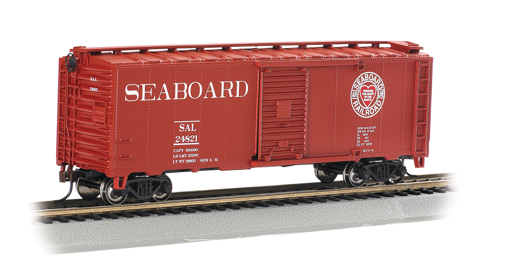 Seaboard® (Through the Heart of Dixie) - 40' Box Car (HO Scale) - Click Image to Close