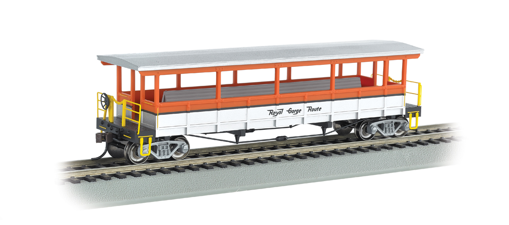 Royal Gorge - Open-Sided Excursion Car (HO Scale)