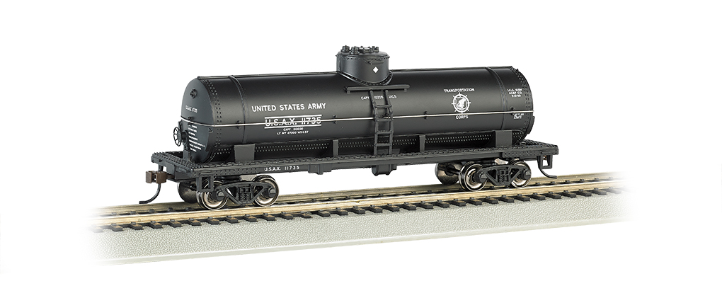 U.S. Army - 40' Single-Dome Tank Car (HO Scale) - Click Image to Close