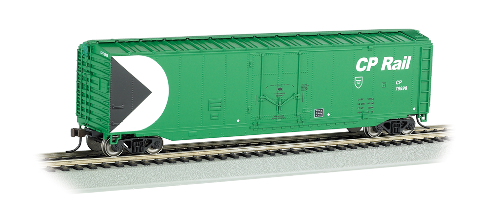 CP Rail (Green) - 50' Plug Door Box Car (HO Scale)