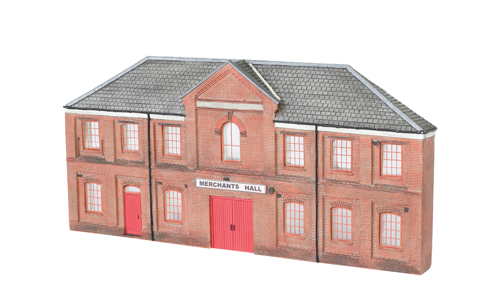 Merchants Hall (HO Scale) - Click Image to Close