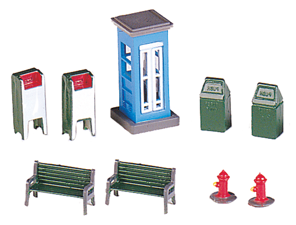 Park Assortment (HO Scale) - Click Image to Close