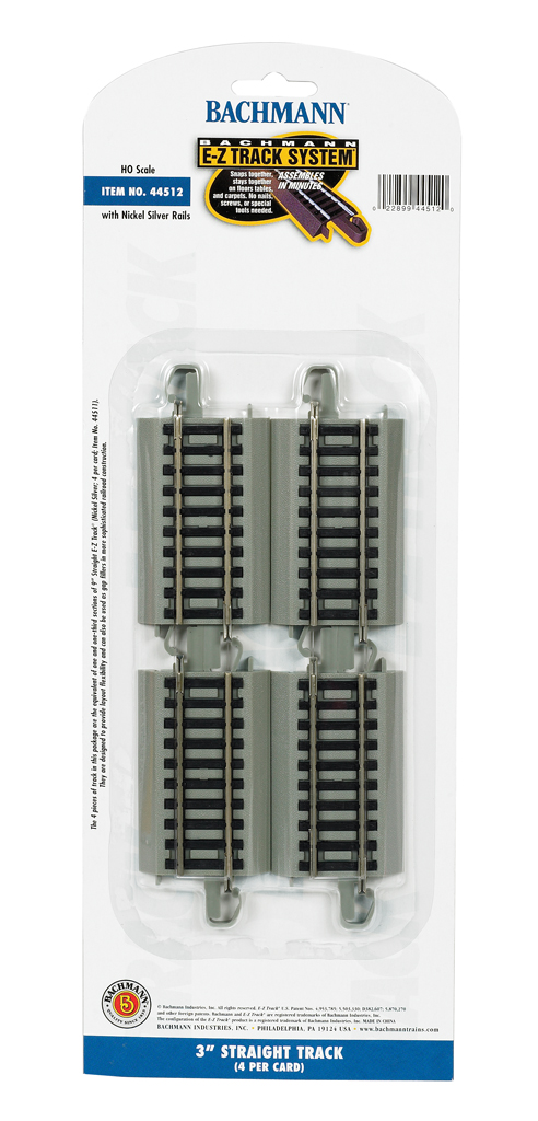 3" Straight (HO Scale)