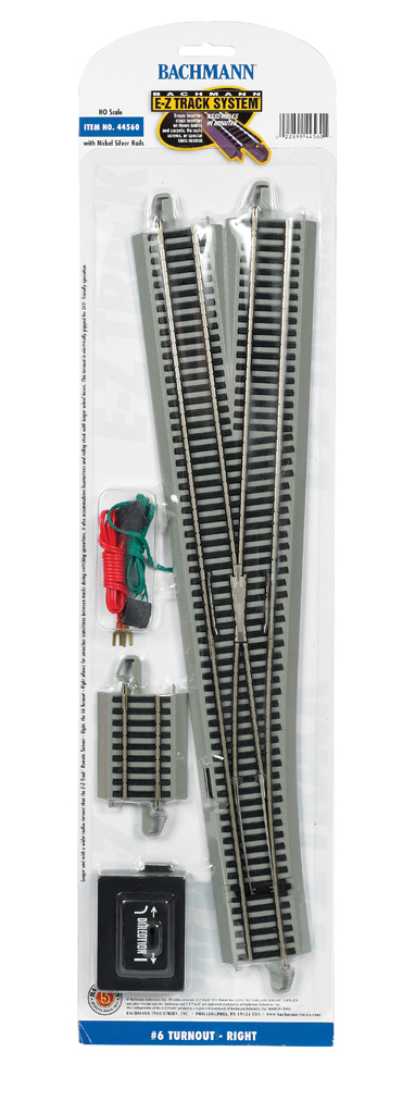 #6 Turnout - Right (HO Scale)