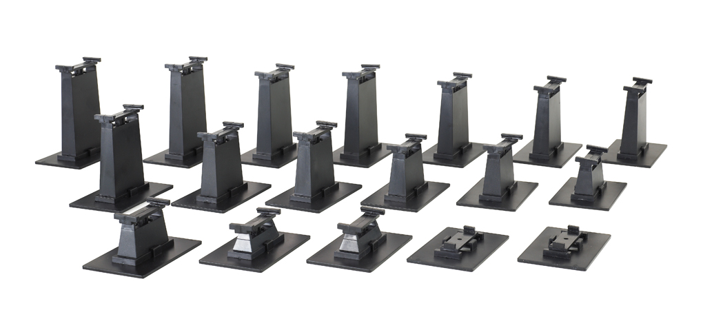 18-Piece Graduated Pier Set (HO Scale)