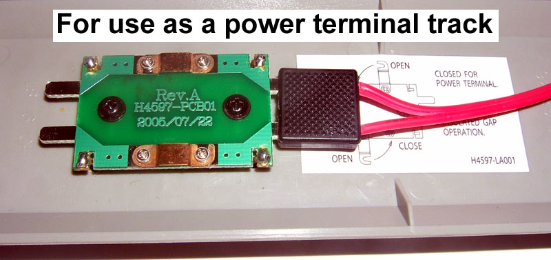 9" Power Terminal with Insulated Gap (HO Scale) - Click Image to Close