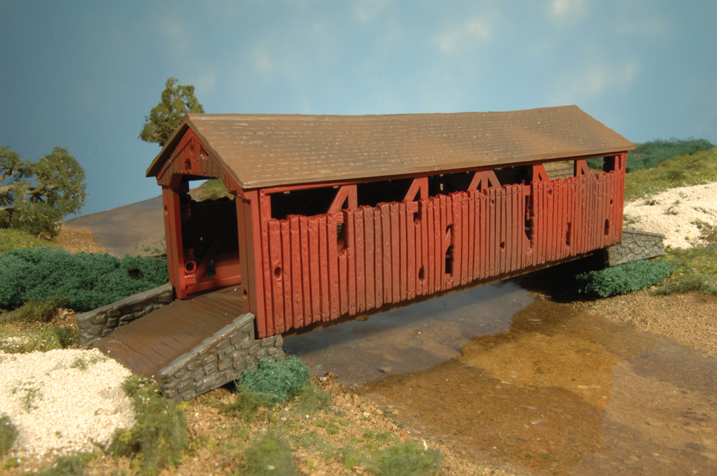 Covered Bridge Electric O Gauge Model Train Accessories Lionel Christmas 