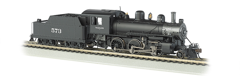 Wabash #573 - DCC Sound Value (HO ALCO 2-6-0) - Click Image to Close