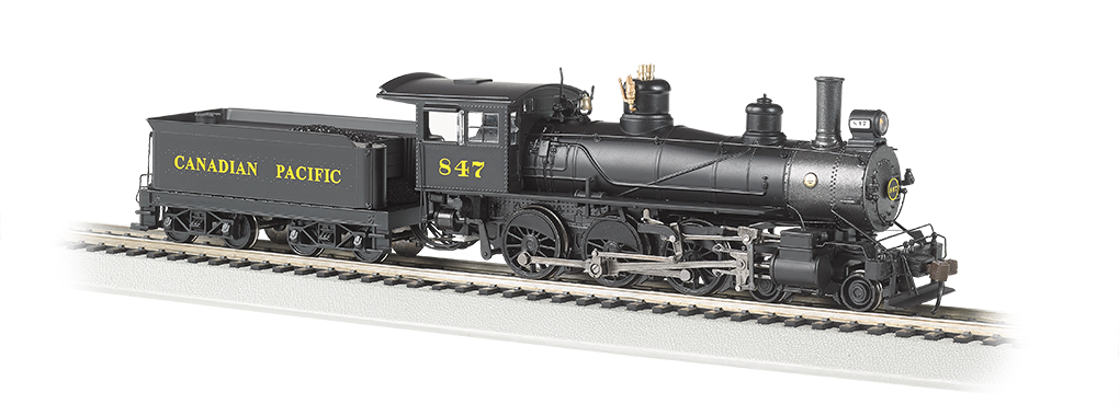 Canadian Pacific #847 - Baldwin 4-6-0 (HO Scale)