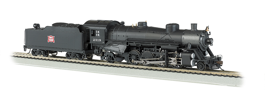 Rock Island #2319 Light 2-8-2 w/Medium Tender - DCC Ready (HO)