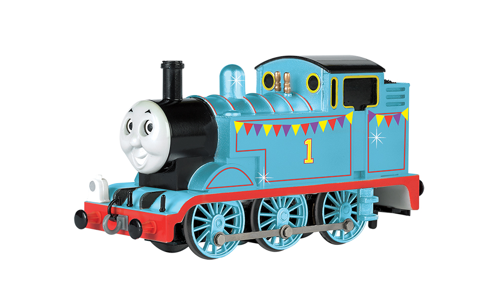 Celebration Thomas (with moving eyes) (HO Scale) - Click Image to Close