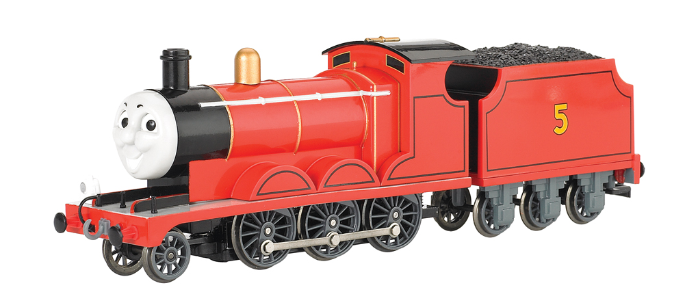 James the Red Engine (with moving eyes) (HO Scale)