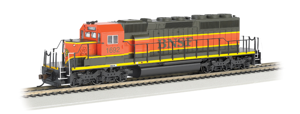 BNSF #1692 - SD40-2 - DCC (HO Scale) - Click Image to Close