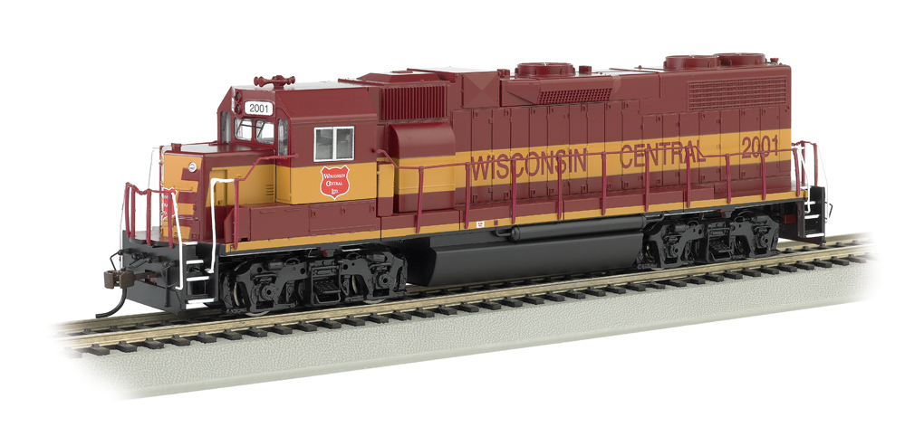 Wisconsin Central #2001 - GP38-2 (HO Scale)