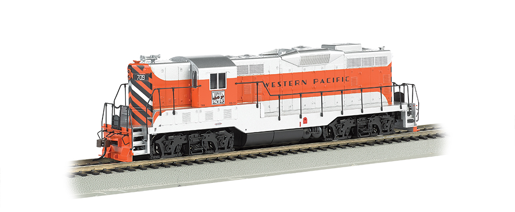 Western Pacific #709 - GP7 - DCC (HO Scale)