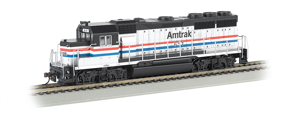 bachmann amtrak ho train set