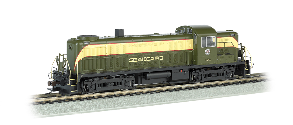 Seaboard # 1633 - DCC Sound Value (HO ALCO RS-3)