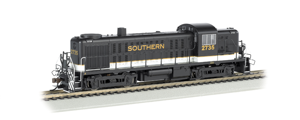 Southern #2735 - DCC (HO ALCO RS-3) (HO Scale)