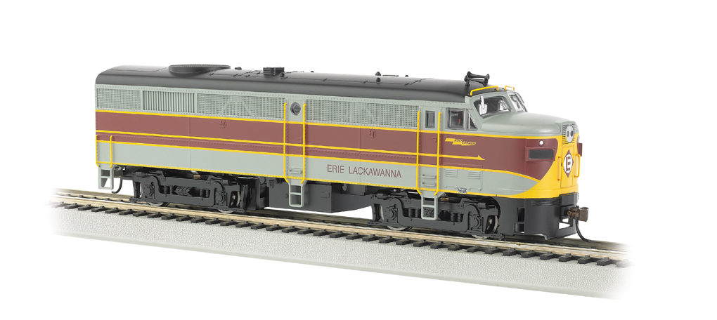 Erie Lackawanna - ALCO FA-2 - DCC Sound Value (HO Scale) - Click Image to Close