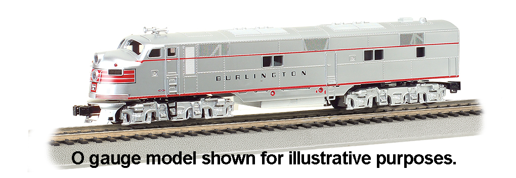 CB & Q - E7-A DCC Sound Value (HO Scale) - Click Image to Close