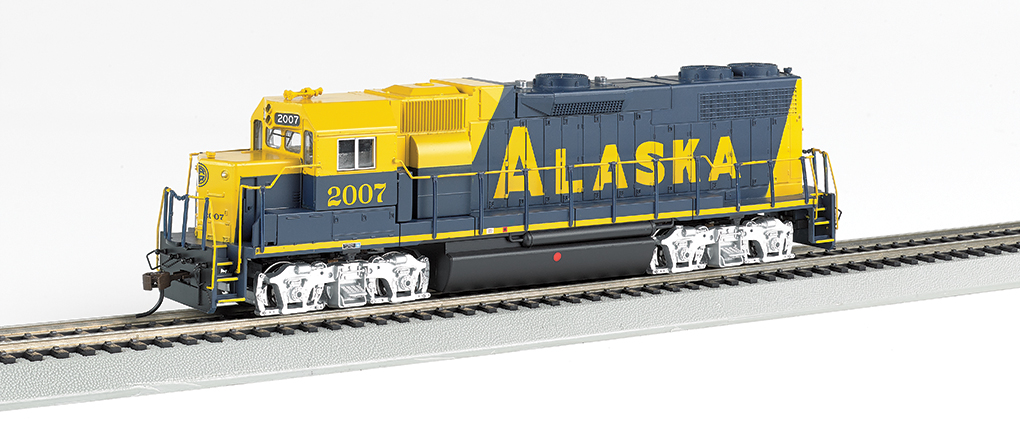 Alaska #2007 GP38-2 - DCC Sound Value (HO Scale)