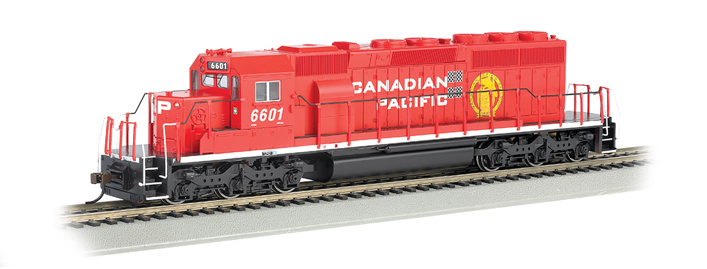 Canadian Pacific Railway #6601 (modern) - SD40-2 (HO Scale)
