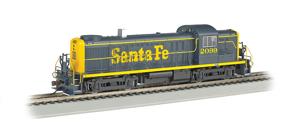 Santa Fe #2099 (Blue & Yellow) - RS-3 - E-Z App™ Train Control