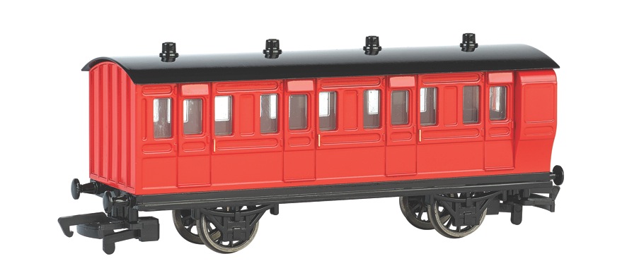 Red Brake Coach (HO Scale)