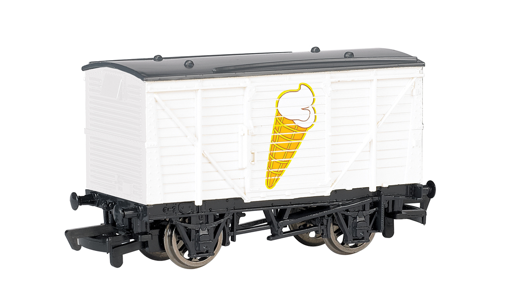 Ice Cream Wagon (HO Scale) - Click Image to Close