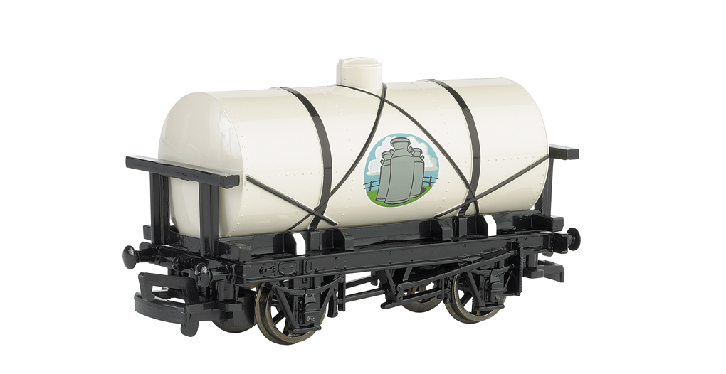 Cream Tanker (HO Scale) - Click Image to Close