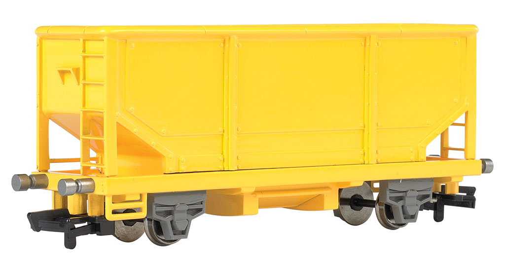 HOPPER CAR - YELLOW (HO Scale) - Click Image to Close