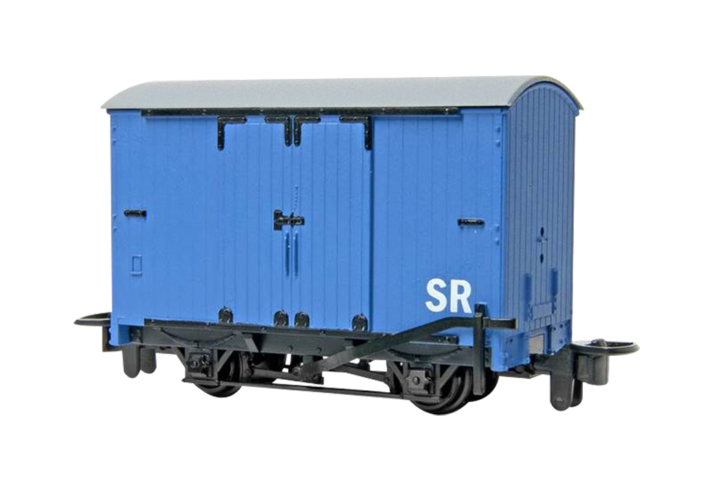 Narrow Gauge Box Van - Blue (HOn30 Scale)